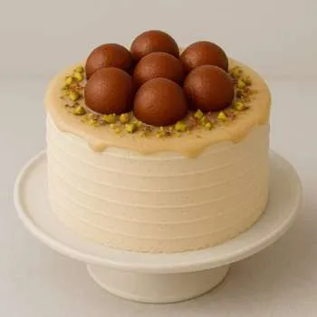 Gulab Jamun Cake